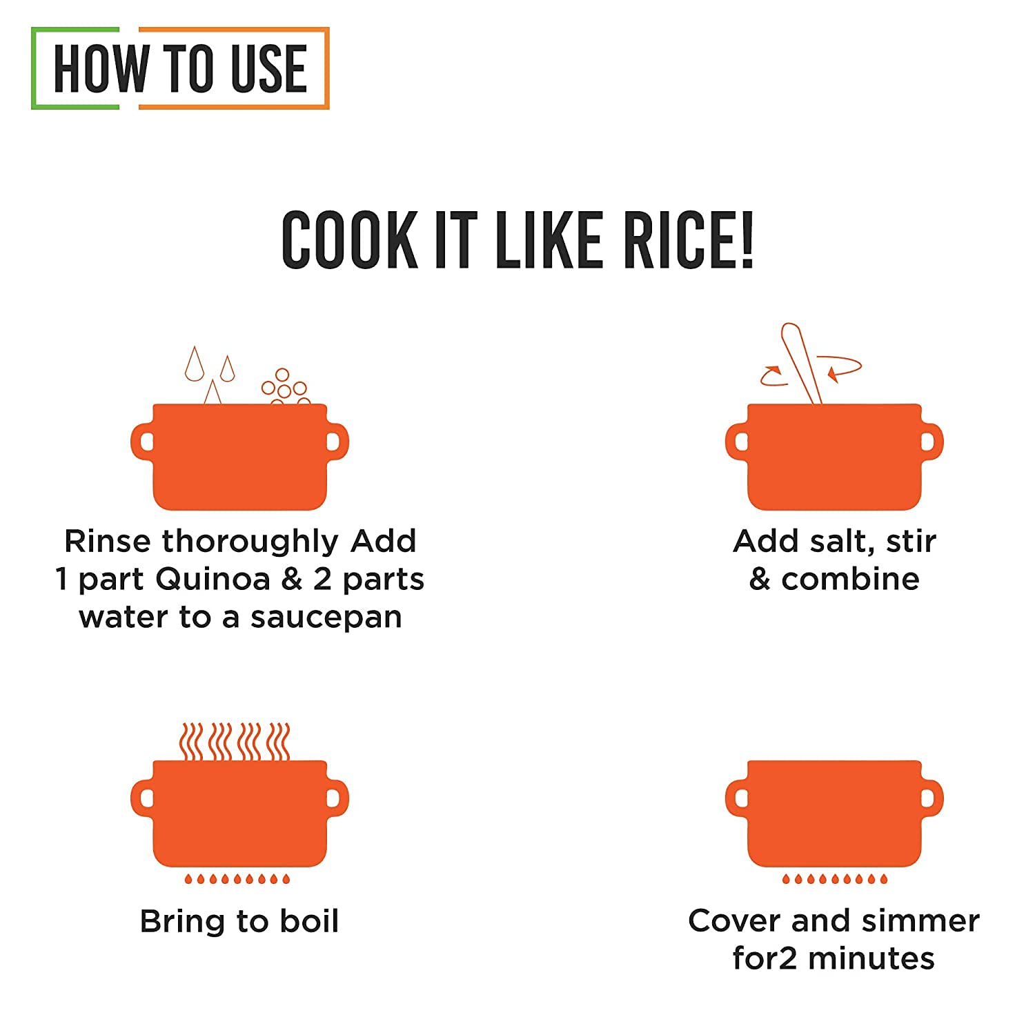 NutriOrganics Premium Quinoa 250 Grams - Gluten Free Quinoa, Healthy Breakfast, Diet Food for Weight Loss