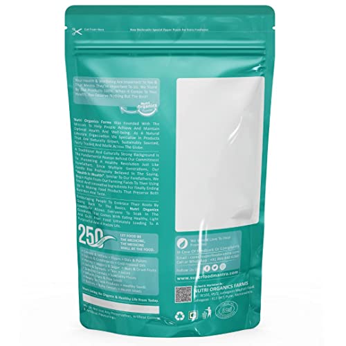 Nutri Organics Dry Fruits Natural Premium Whole Cashews 200 gm | Whole Crunchy Cashew | Premium Kaju nuts Dry Fruit | Nutritious & Delicious | Gluten Free & Plant based Protein