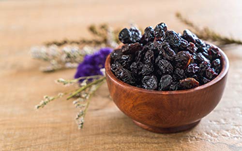 Nutri Organics Premium Afghani Black Raisins With Seeds 200g | Kali Kishmish | Munakka Dry Fruits | Delicious & Healthy Snack | High in Antioxidants, Naturally Sweet & tasty