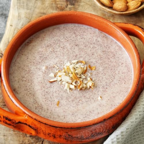 Nutri Organics Unpolished Finger Millet (Ragi) - 1.5kg | Mandua/Kezhvaragu/Mandia/Taidalu/Kodra/Ragula/Nachni