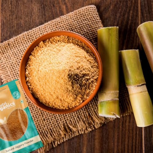 NutriOrganics Jaggery Powder Pouch, 1000 g