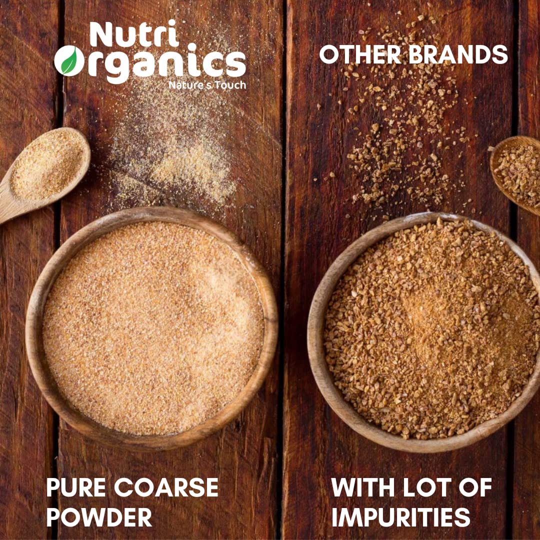 Nutri Organics Dry Dates/Kharik Powder Natural Sweetener, 200g (Coarse Kharek Powder/Date Sugar)